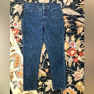 Ralph Lauren Print Jeans / size 12